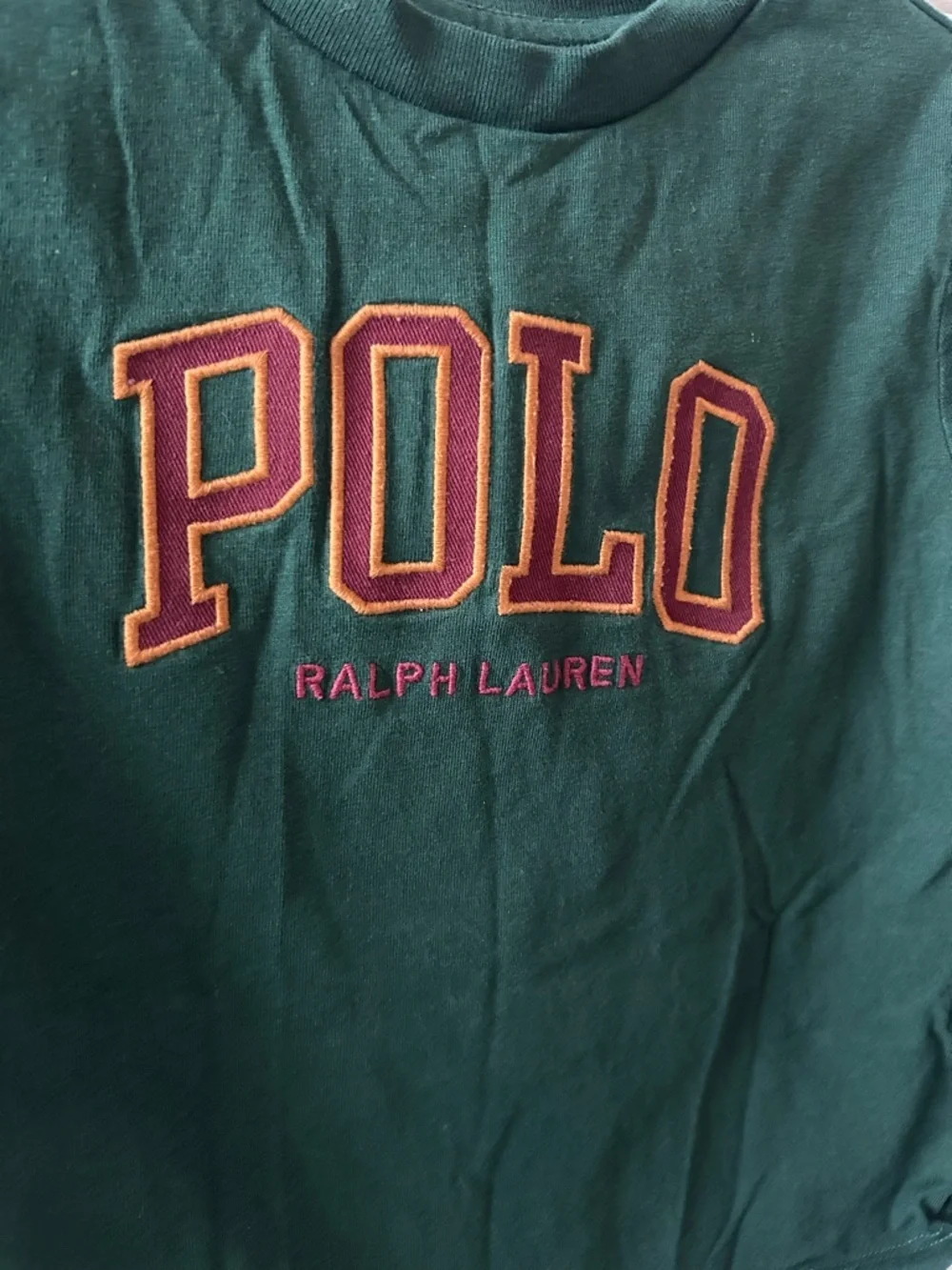 Ralph Lauren Polo Green Long-Sleeve Kids Tee 18 months